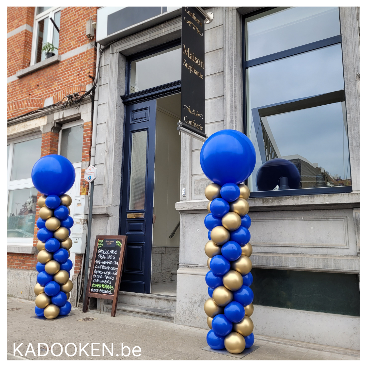 Standaard ballonzuil