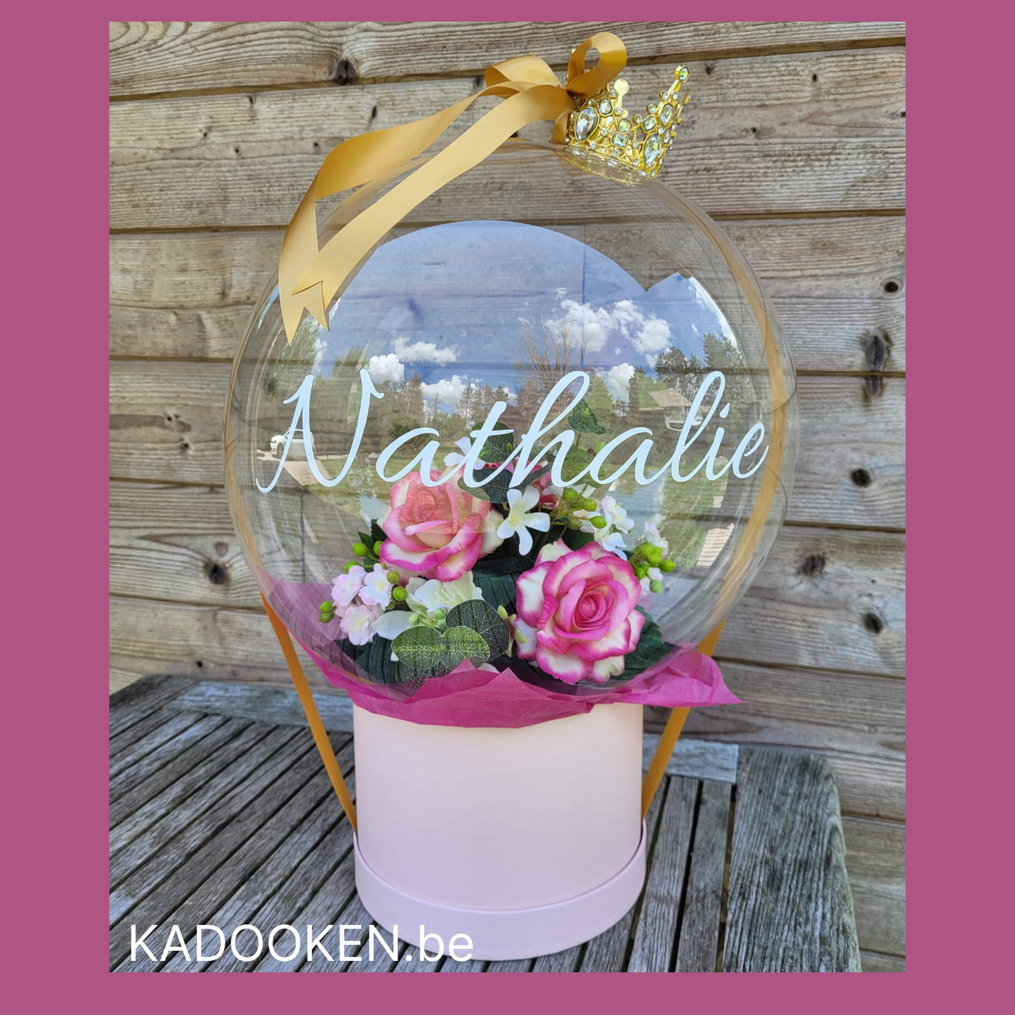 Bloemen in een Bubble