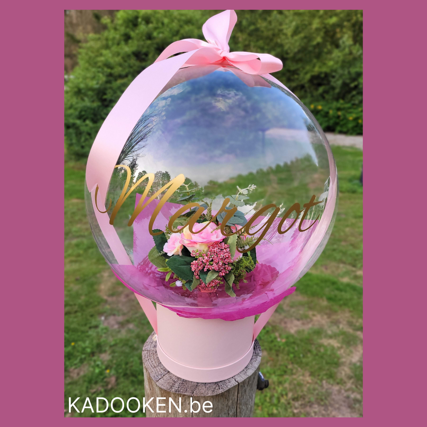 Bloemen in een Bubble