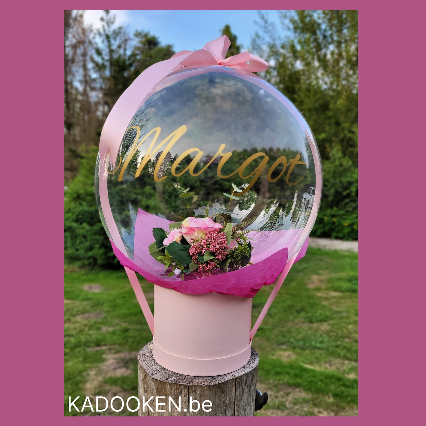 Bloemen in een Bubble