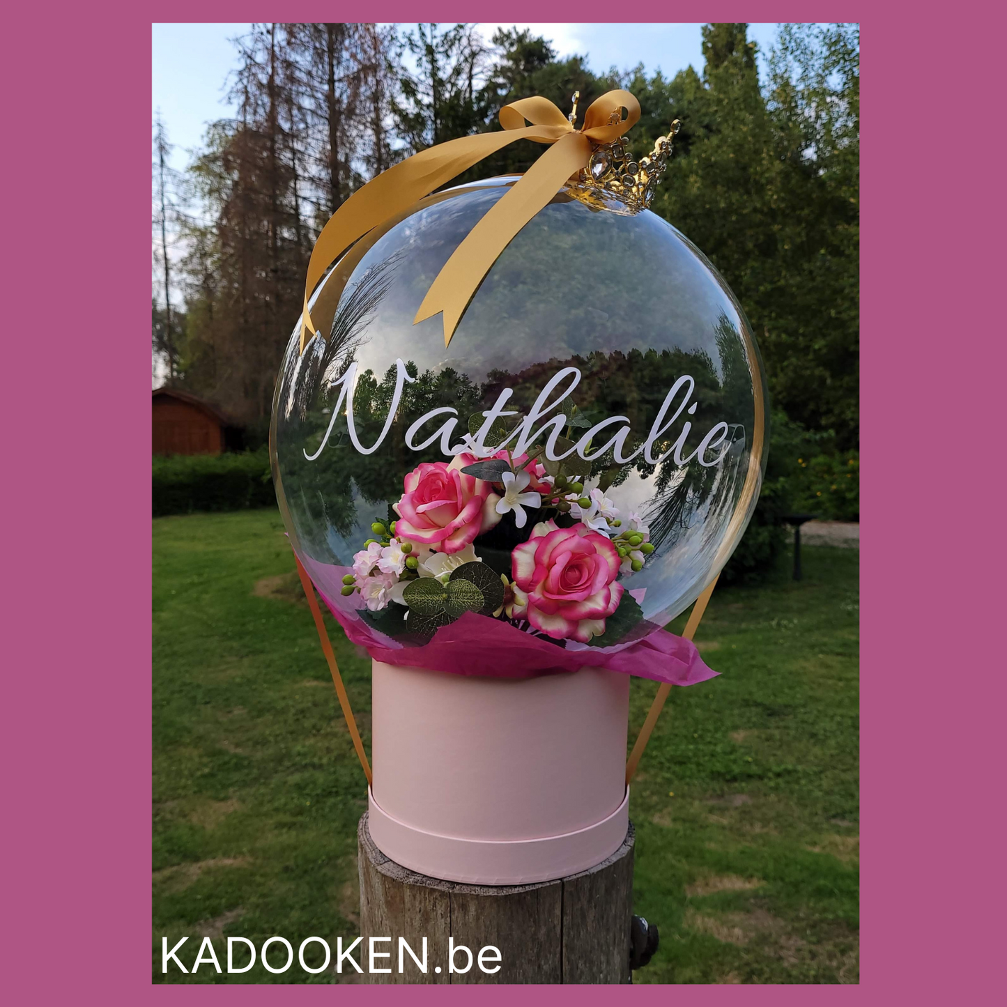Bloemen in een Bubble