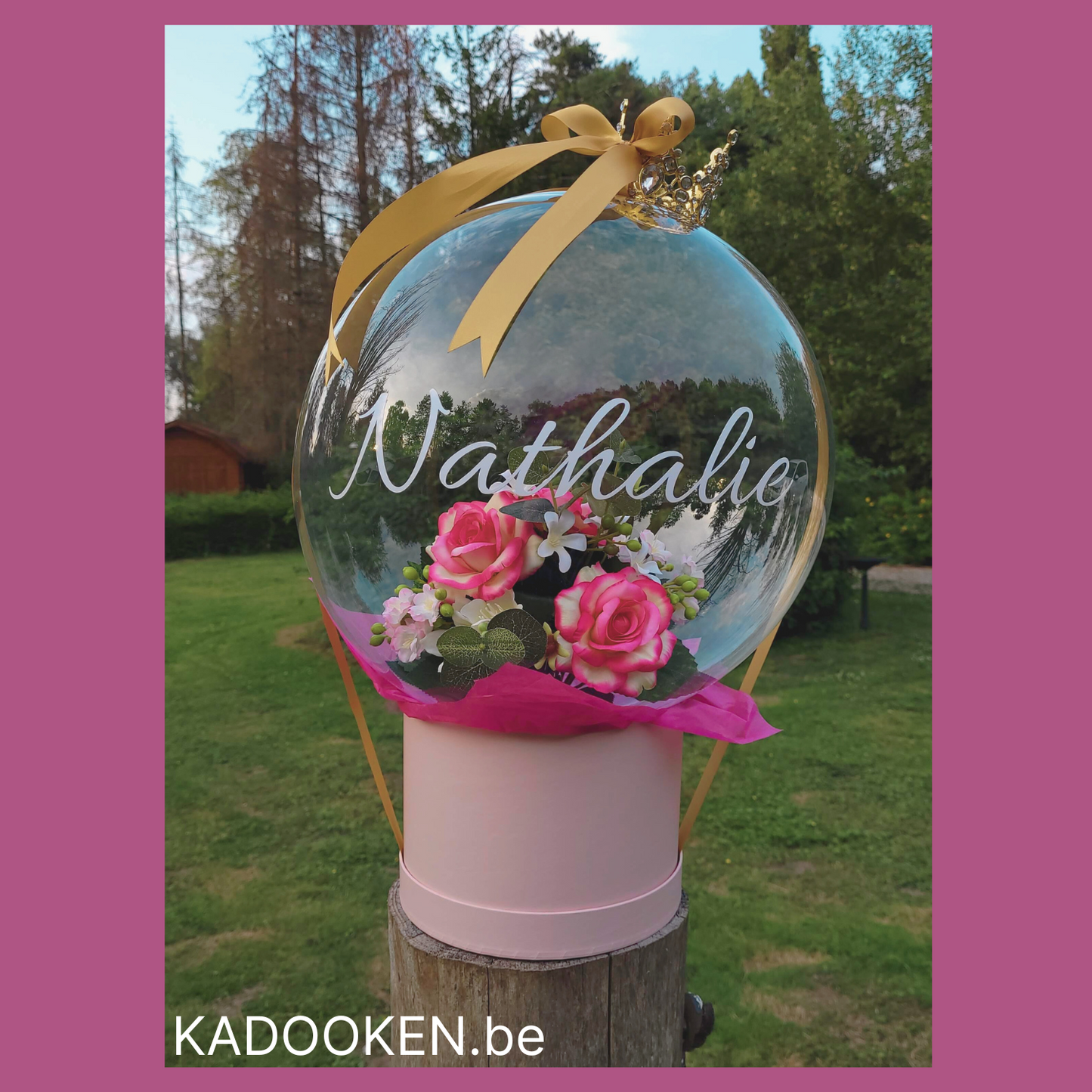 Bloemen in een Bubble