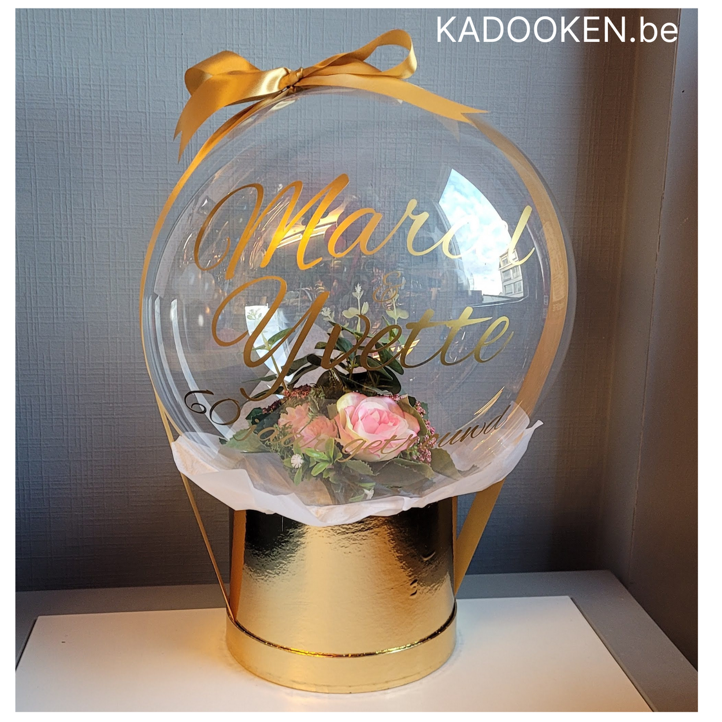 Bloemen in een Bubble