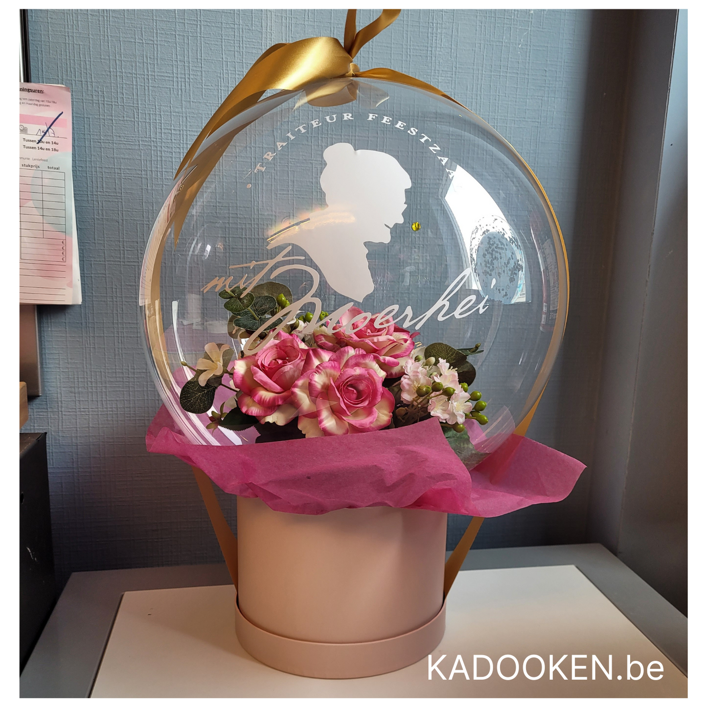 Bloemen in een Bubble