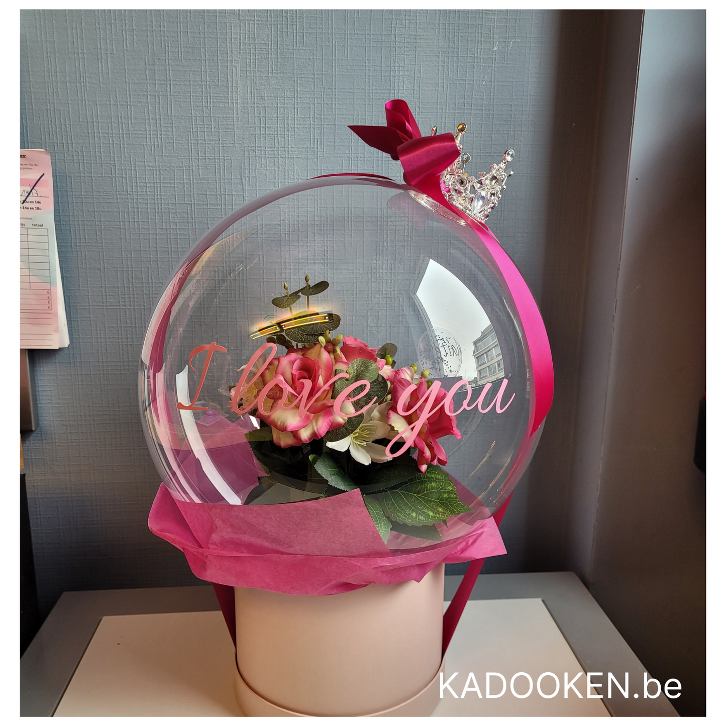 Bloemen in een Bubble