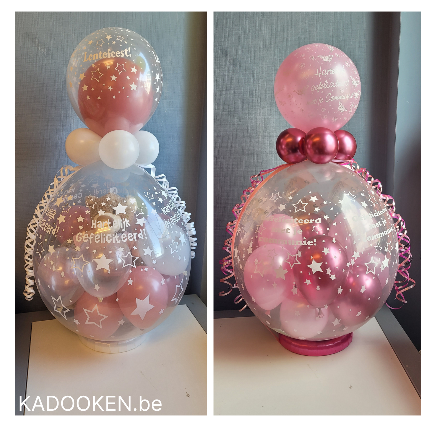 Geldballon/Geschenkballon Communie of Lentefeest