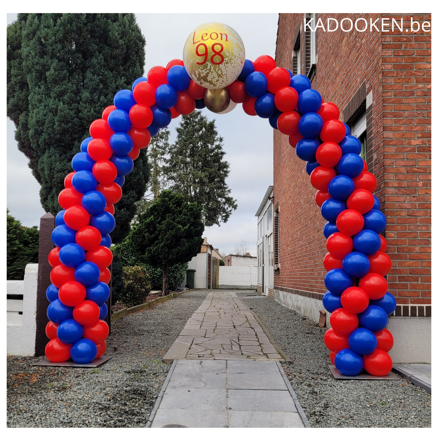 Ballonboog met eigen tekst/logo