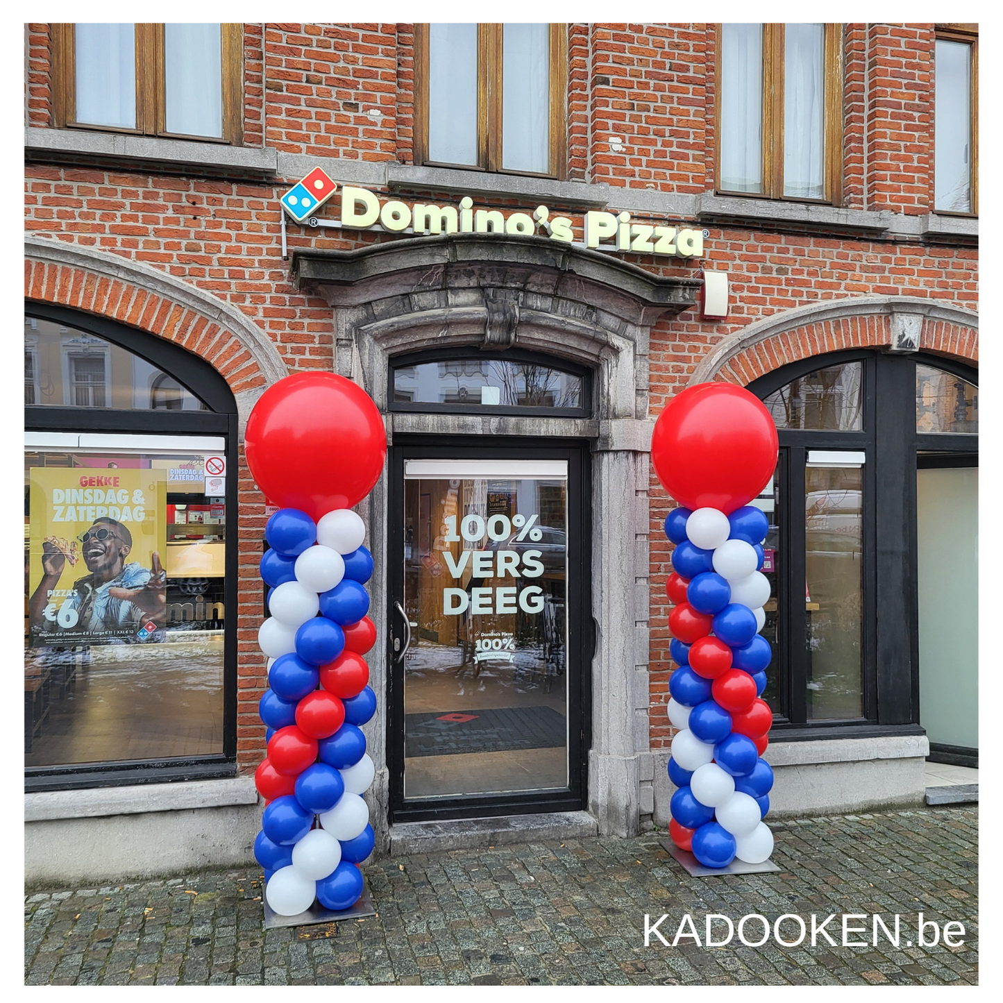 Standaard ballonzuil
