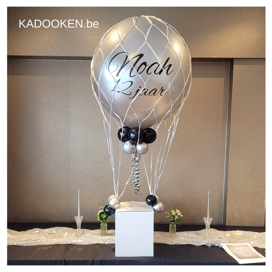 XL luchtballon met enveloppendoos en eigen tekst