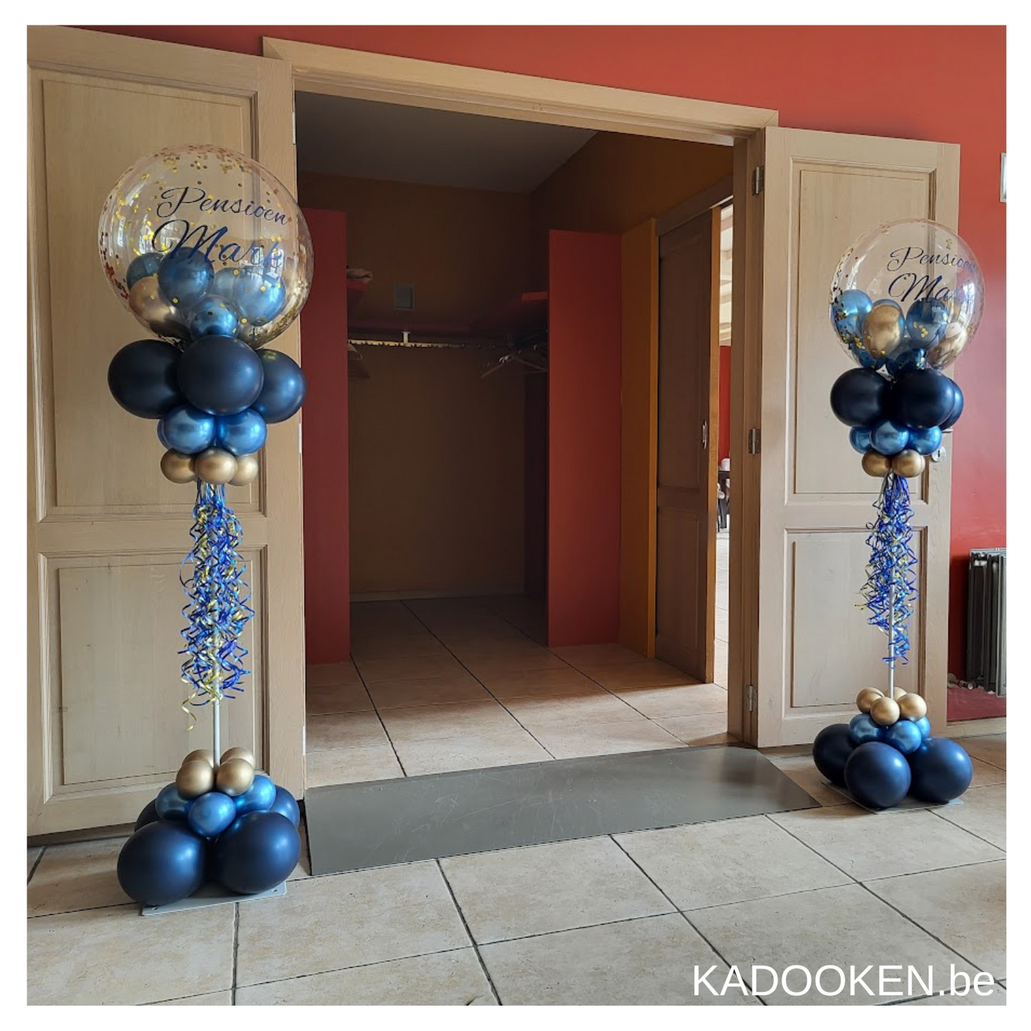 Ballonpaaltje met eigen tekst
