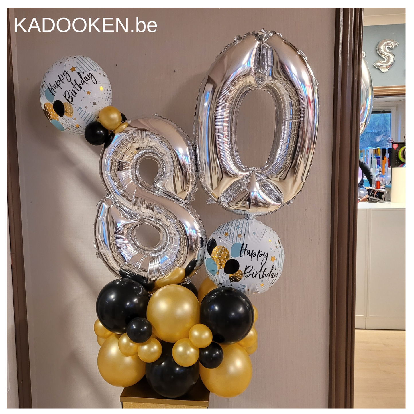 Ballonstuk met 2 cijfers - Mini Marquee