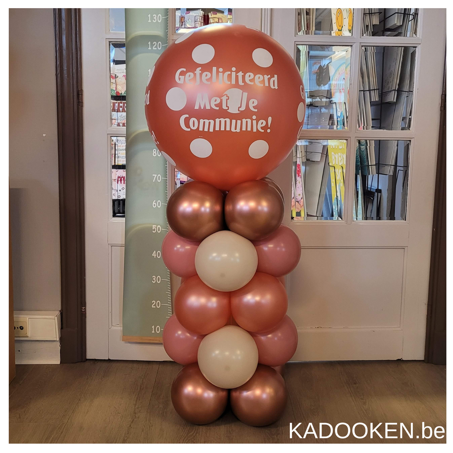 Mini-Ballonzuil Communie of Lentefeest
