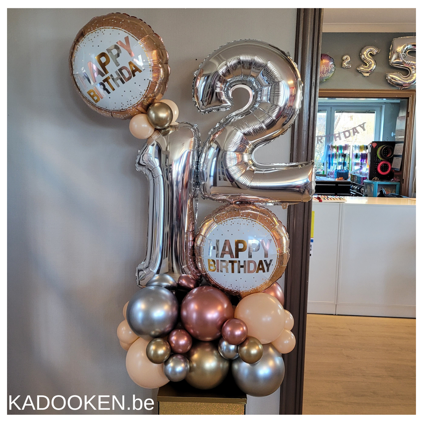 Ballonstuk met 2 cijfers - Mini Marquee