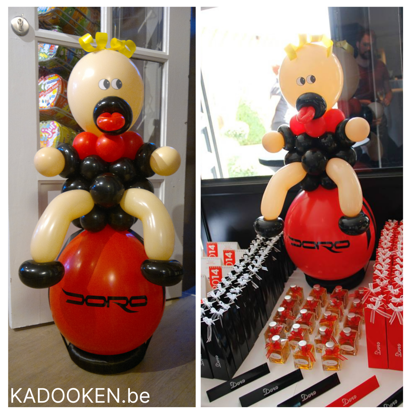 Ballonbaby - tafelmodel - met naam