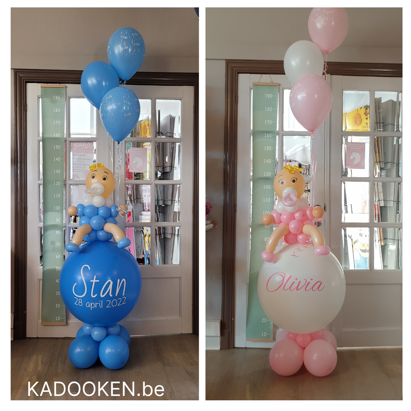 Grote ballonbaby