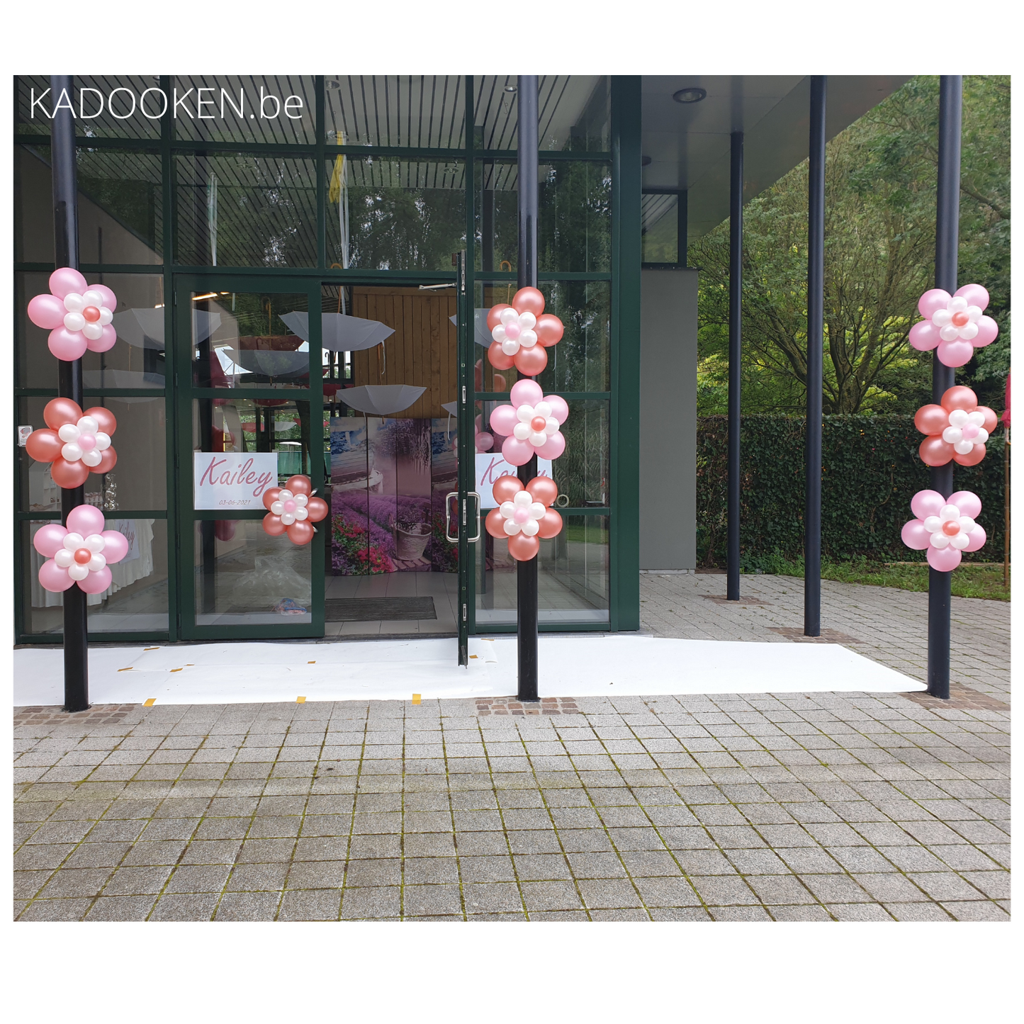 Ballonbloem - Deurstuk - Hangdecoratie