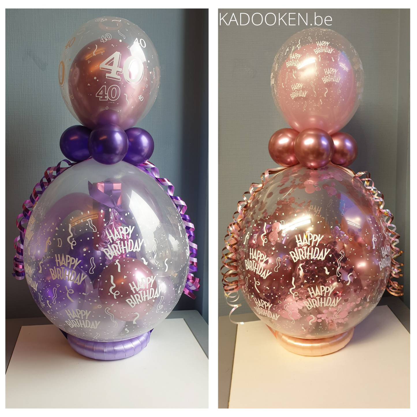 Geldballon/Geschenkballon Verjaardag