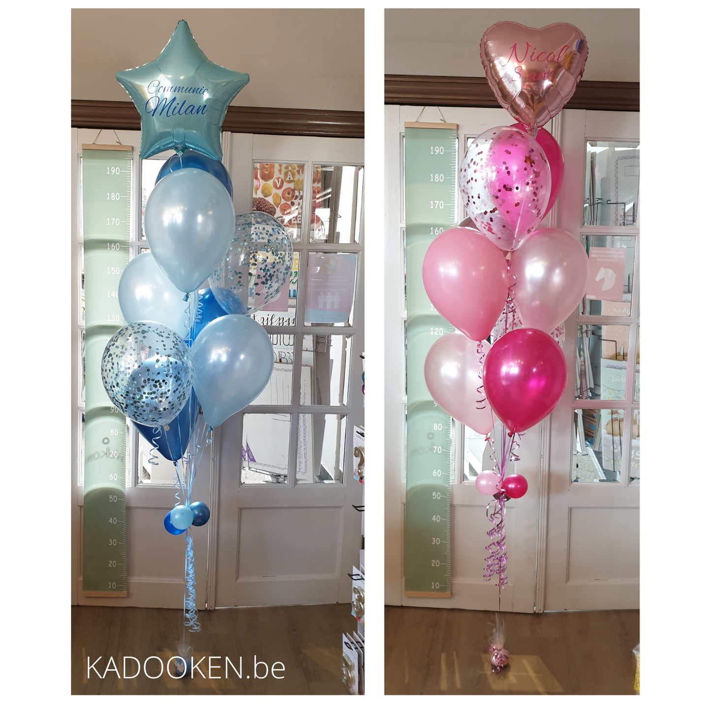 Medium Glitterboeket - met eigen tekst