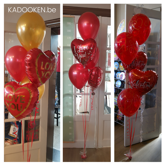 Ballonboeket Liefde