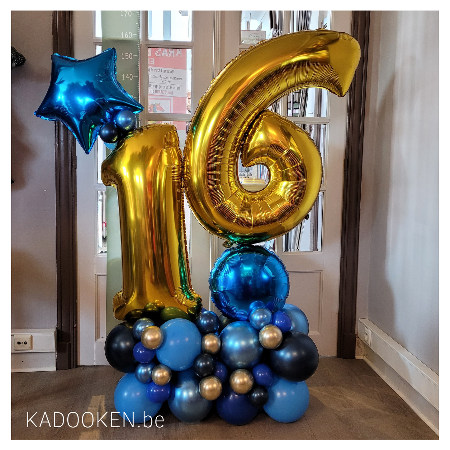 Ballonstuk met 2 cijfers - Medium Marquee