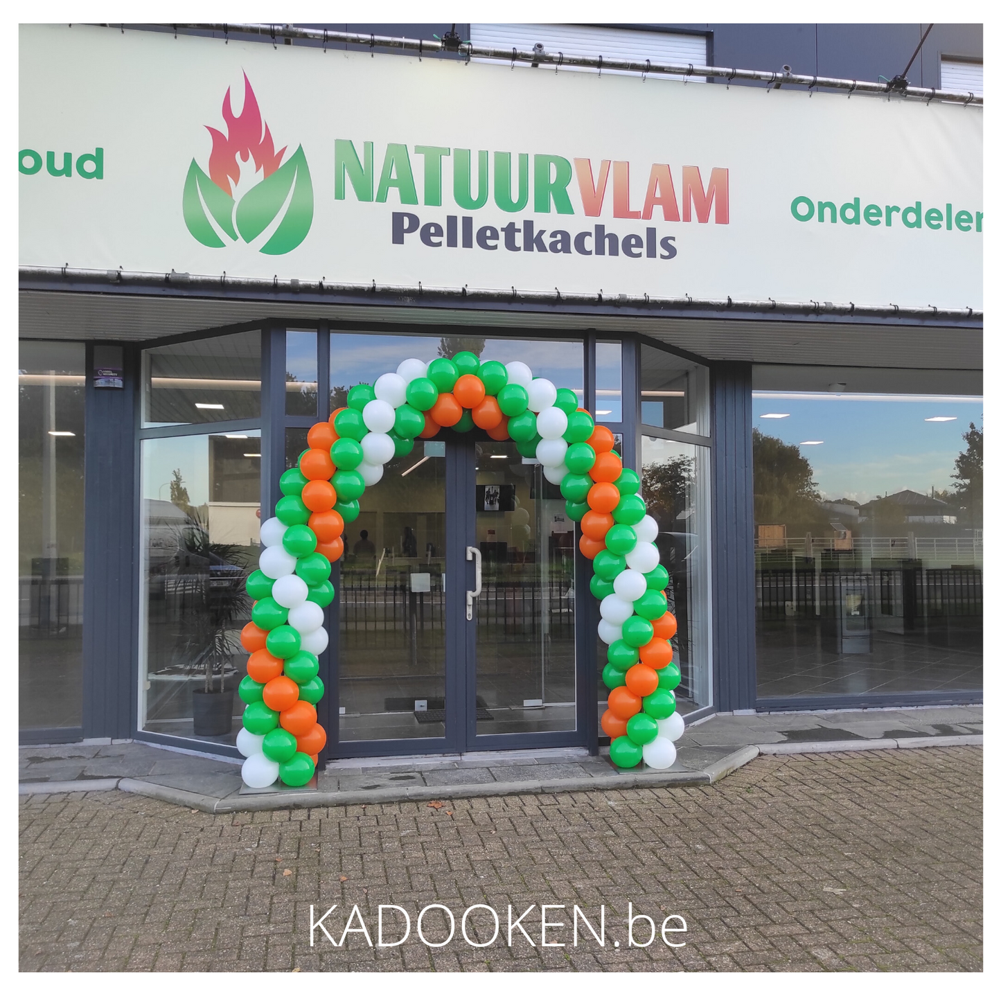 Standaard Ballonboog Opendeurdag-opening-heropening,...