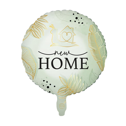 Folieballon inclusief helium - New Home - 30 cm