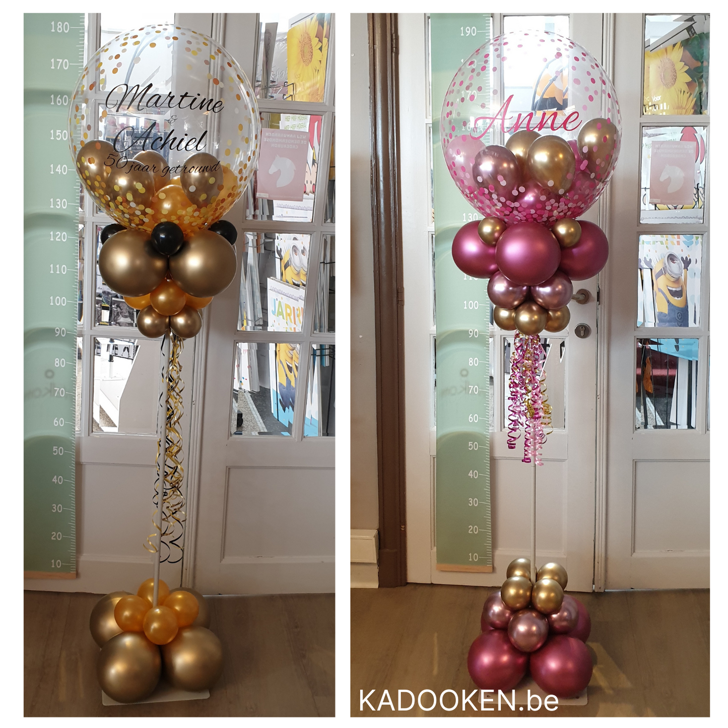 Ballonpaaltje met eigen tekst