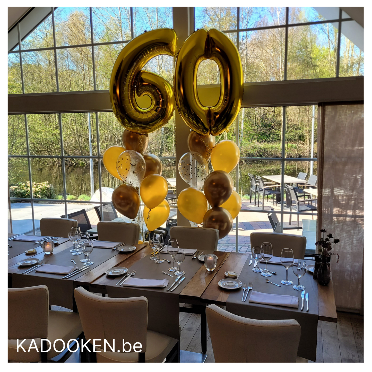 Large Glitterboeket - Prijs per cijfer