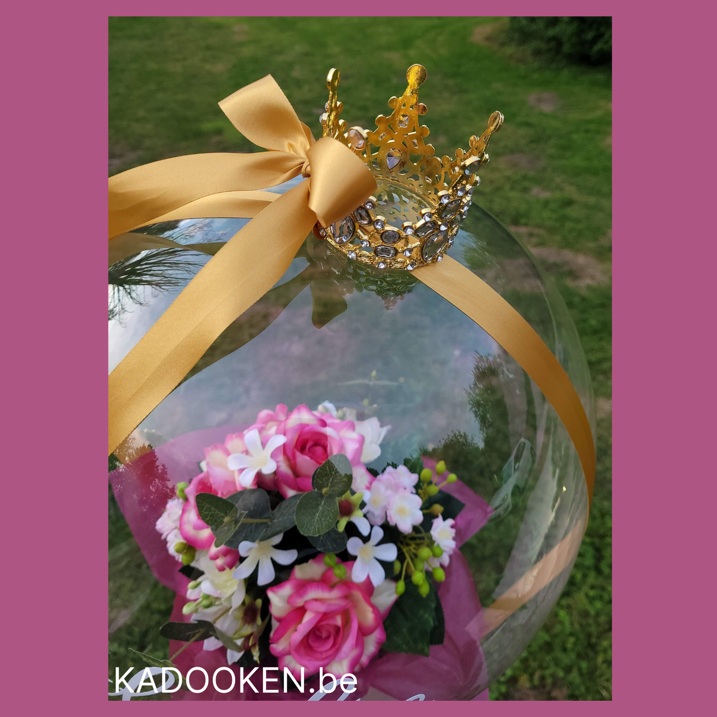 Bloemen in een Bubble