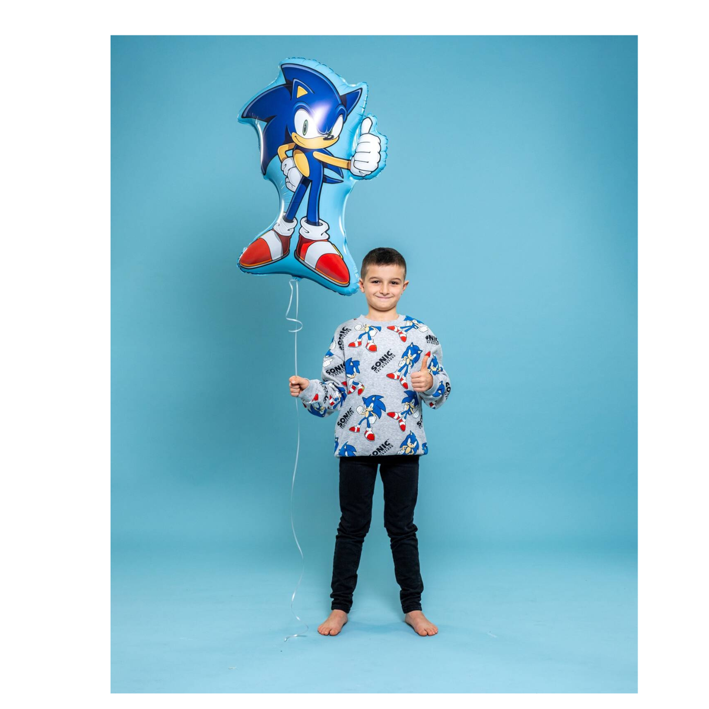 Folieballon Sonic The Hedgehog