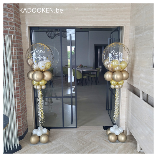 Ballonpaaltje met eigen tekst