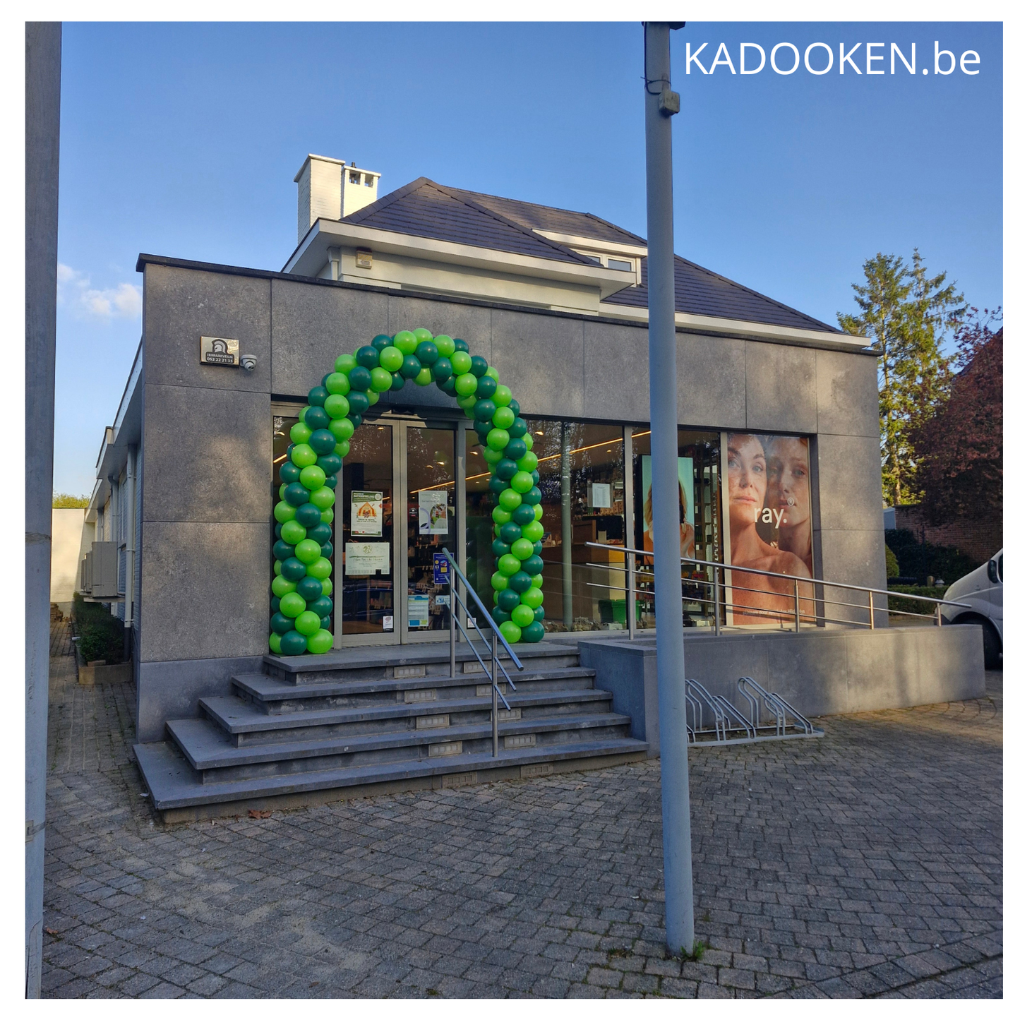 Standaard Ballonboog Opendeurdag-opening-heropening,...