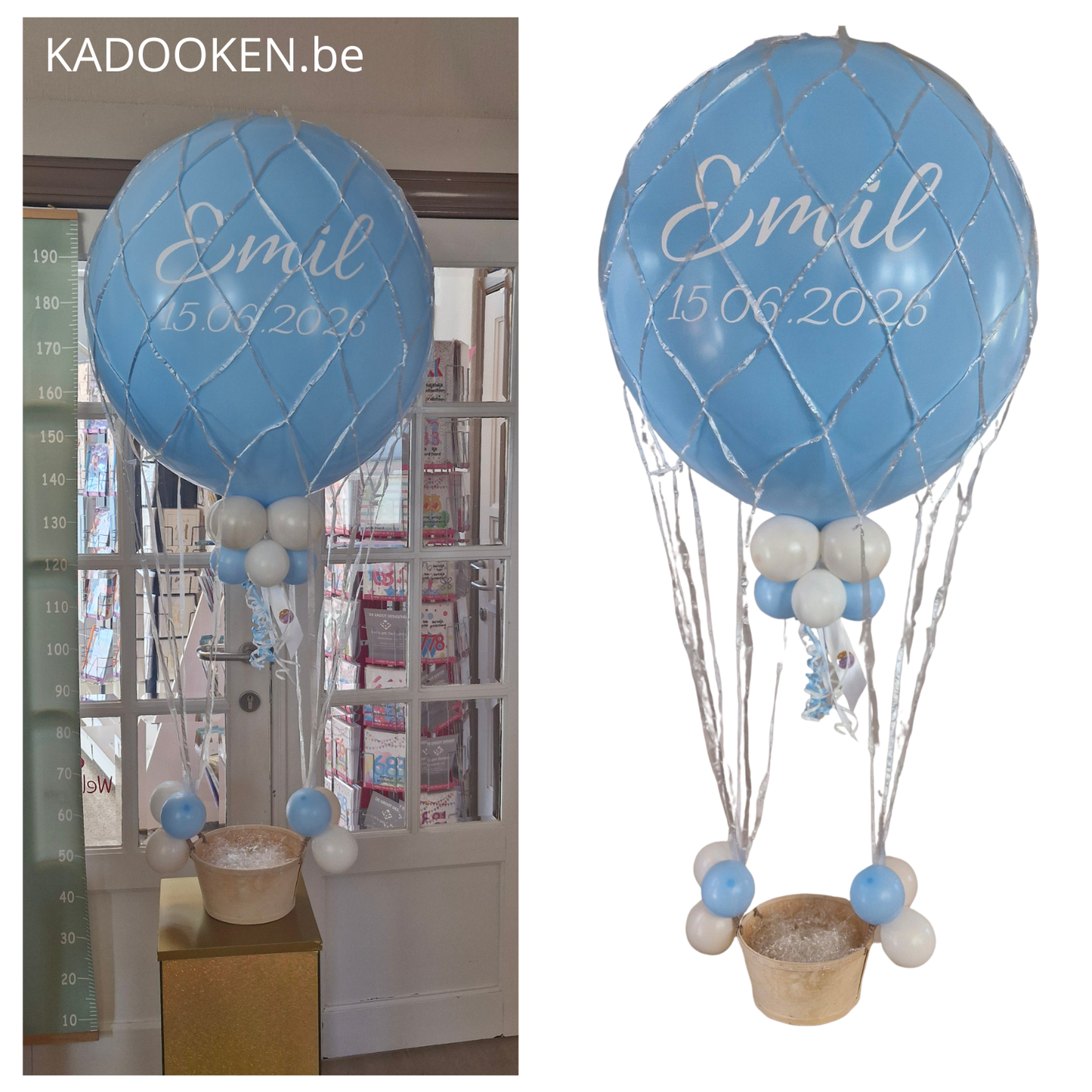 XL luchtballon met eigen tekst