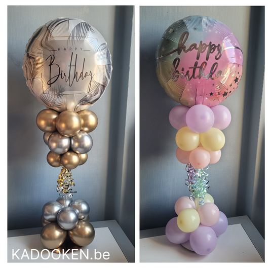 Folieballon tafelstaander