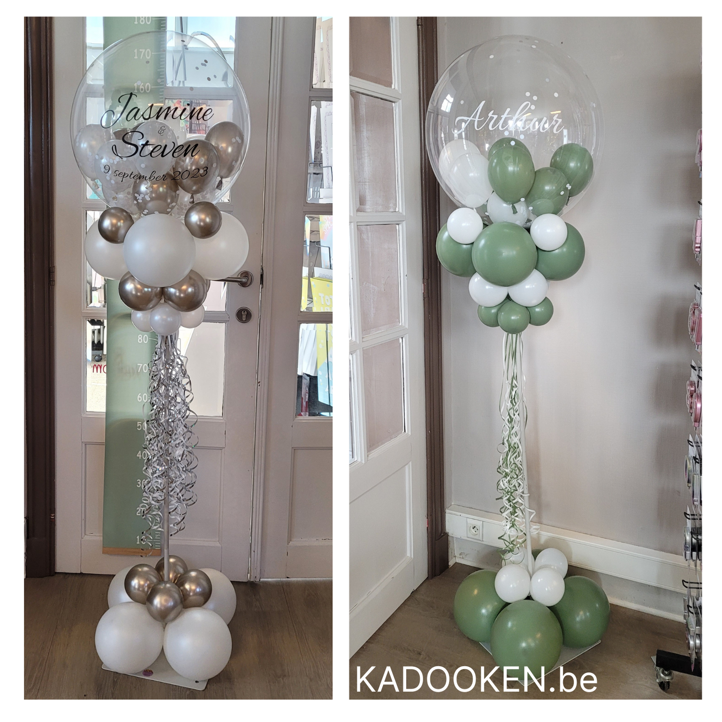 Ballonpaaltje met eigen tekst
