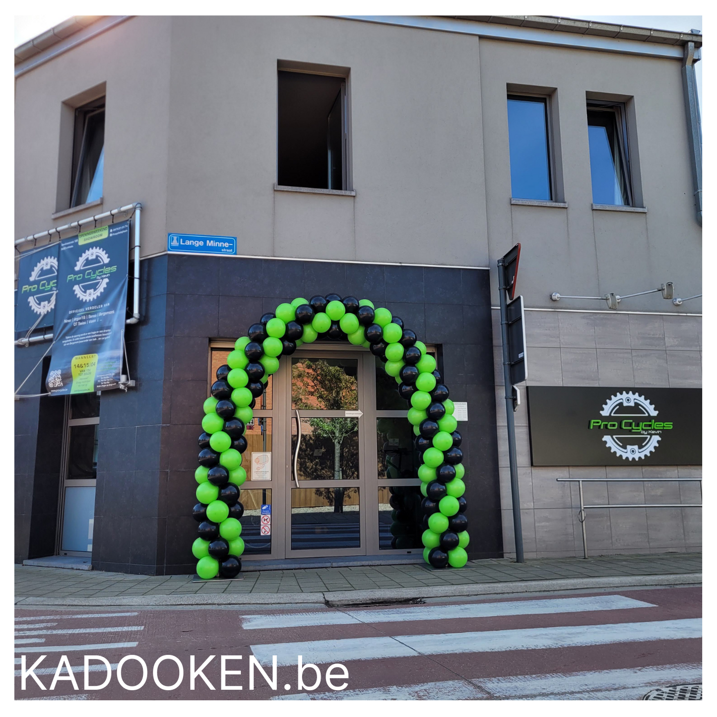 Standaard Ballonboog Opendeurdag-opening-heropening,...