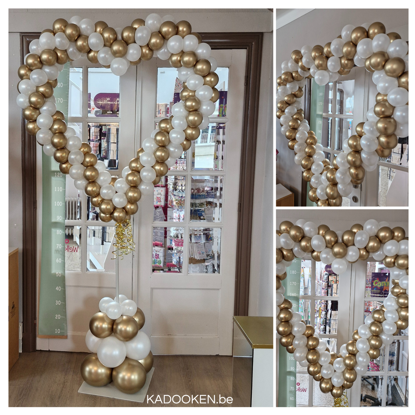 Ballonhart op frame