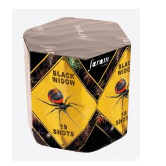 Batterij - Black Widow- 19 shots