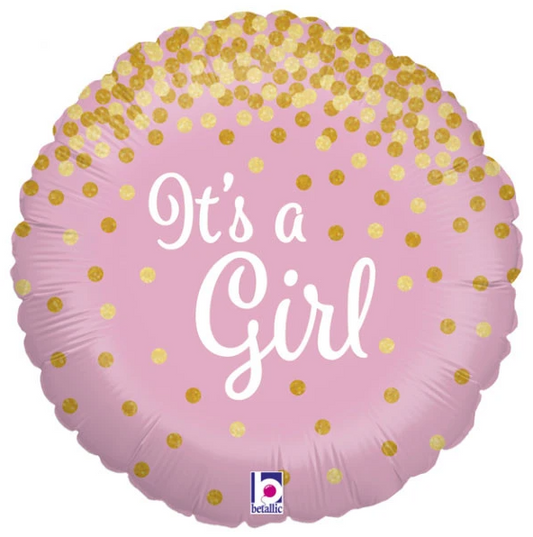 Folieballon inclusief helium - It's a Girl