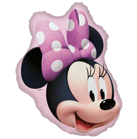 Folieballon inclusief helium - Minnie Mouse hoofd