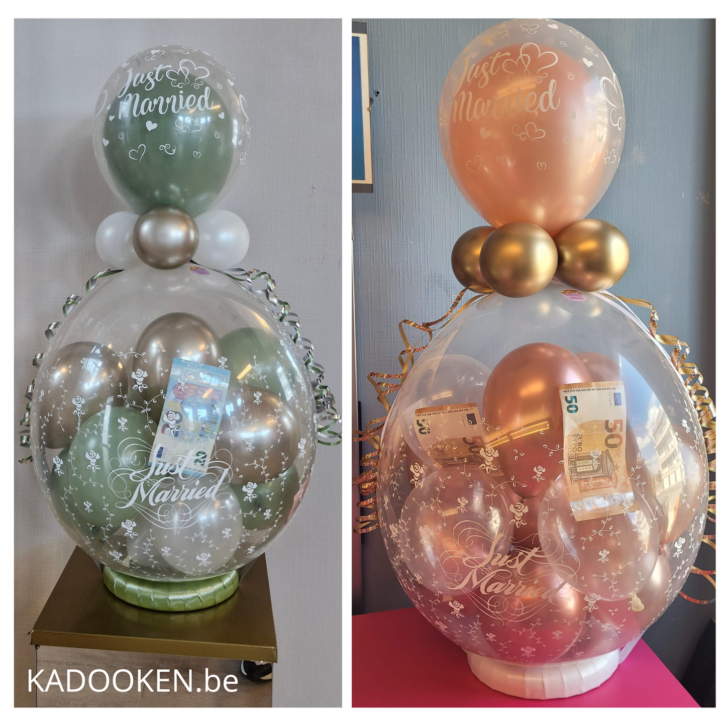 Geldballon/Geschenkballon Huwelijk