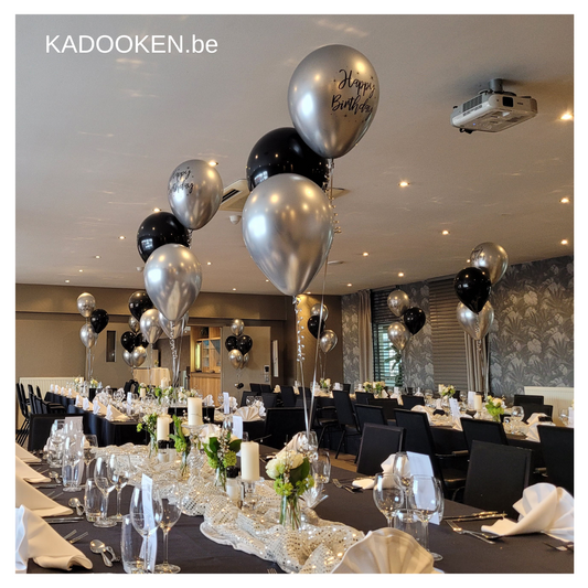 Standaard Tafelballon - Verjaardag