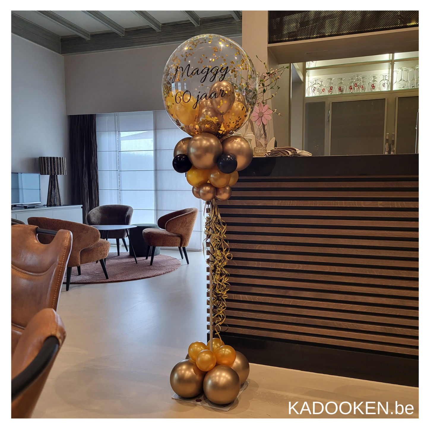 Ballonpaaltje met eigen tekst