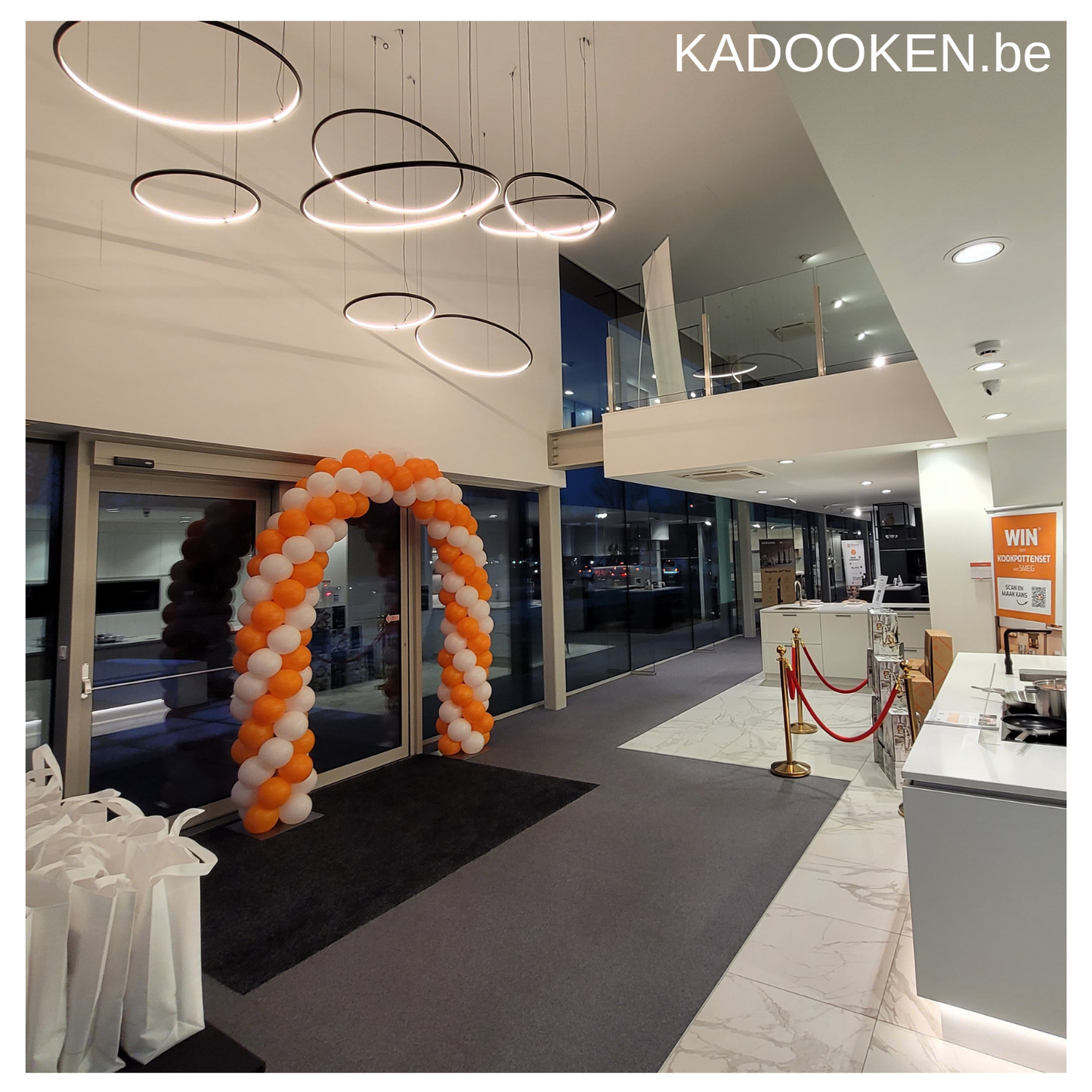 Standaard Ballonboog Opendeurdag-opening-heropening,...