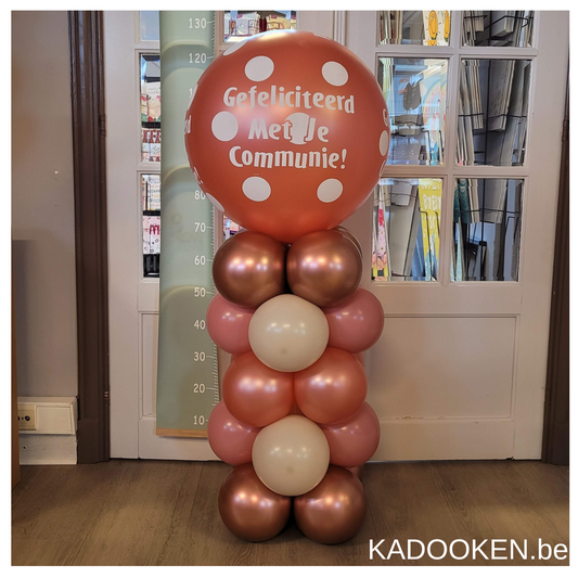 Mini-Ballonzuil Communie of Lentefeest