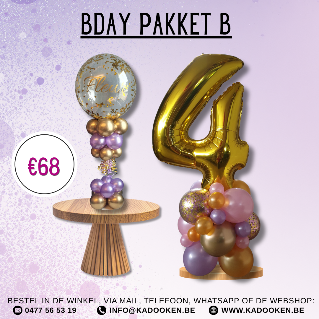 BDAY pakket B
