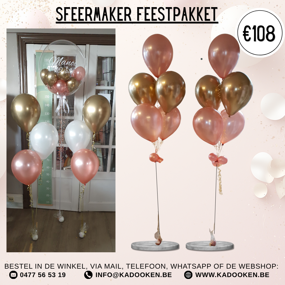 Sfeermaker Feestpakket