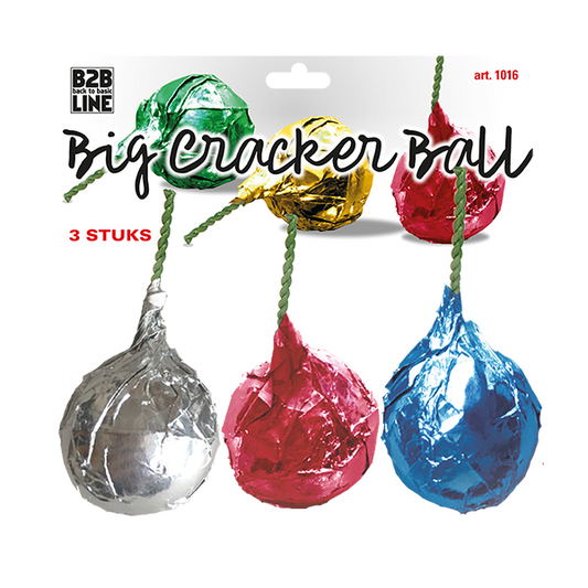 Big Cracker Ball - 3 stuks
