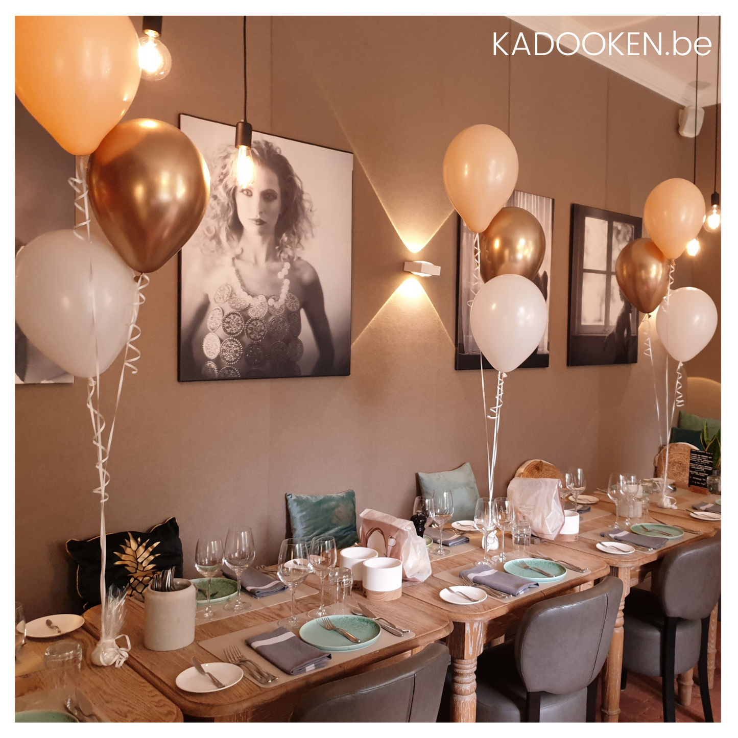 Standaard Tafelballon - Pensioen