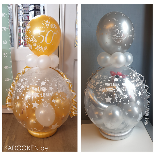 Geldballon/Geschenkballon jubileum